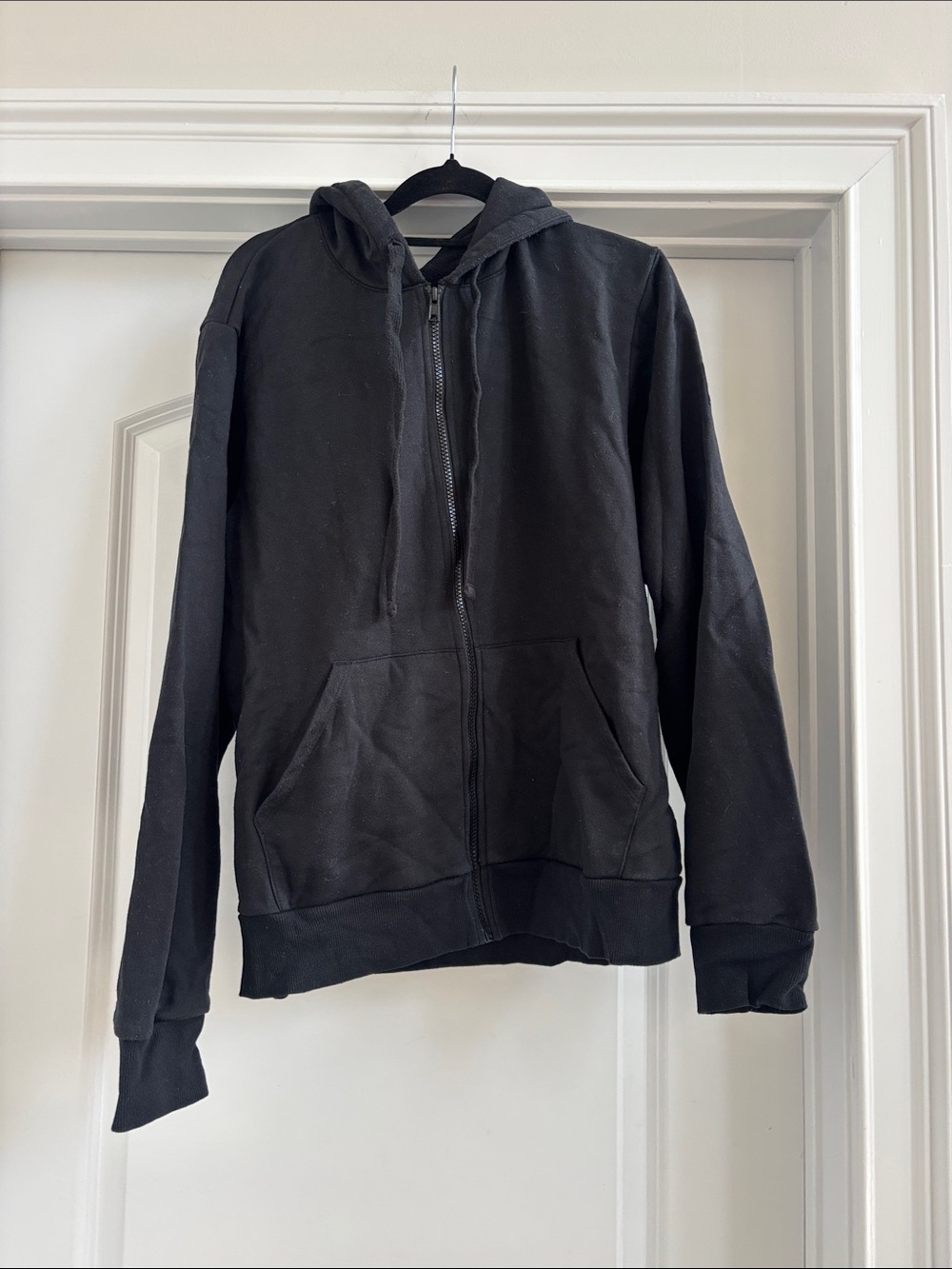 ALO Yoga Men's Black Full-Zip Hoodie